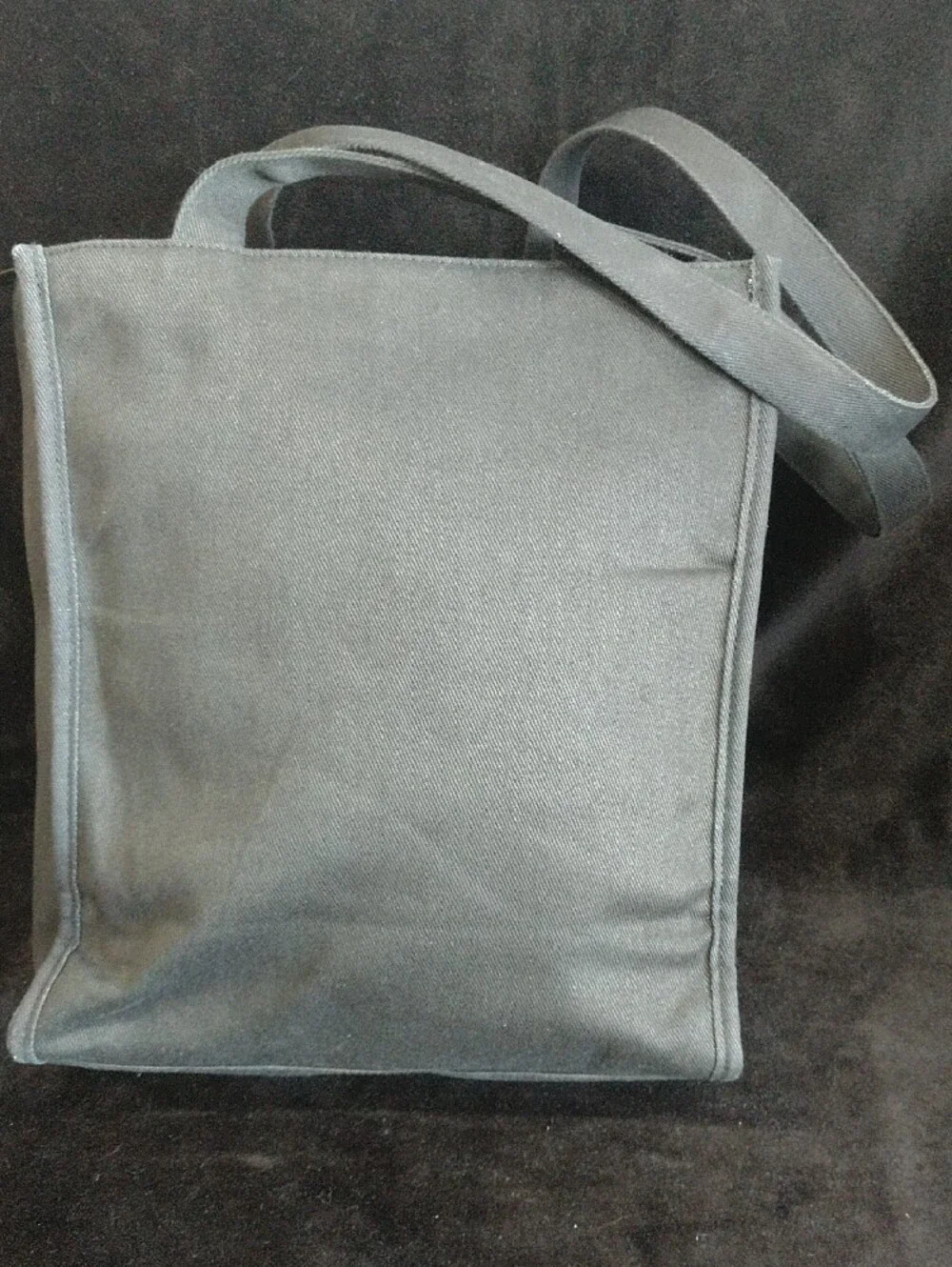 Cat Noir Canvas Tote Bag with Black Cat Motif - Travel-Friendly Shoulder Tote